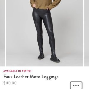 Spanx Moto Leggings